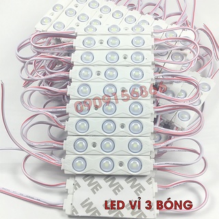 Đèn Led hắt 3 bóng 6011 12v siêu sáng