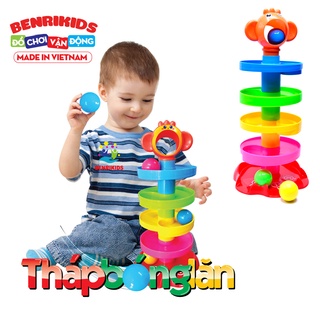 Đồ Chơi Lắp Ghép Tháp Bóng Lăn Vui Nhộn (Hàng Việt Nam)