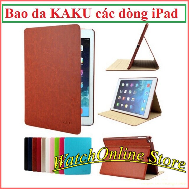 Bao da Kaku iPad 9.7 2017-2018 / ipad 2 - 3 - 4 / ipad Air 3 10.5 / ipad mini 1-2-2-4-5/ ipad Air 1/2 ,ipad 10.2 GEN 7