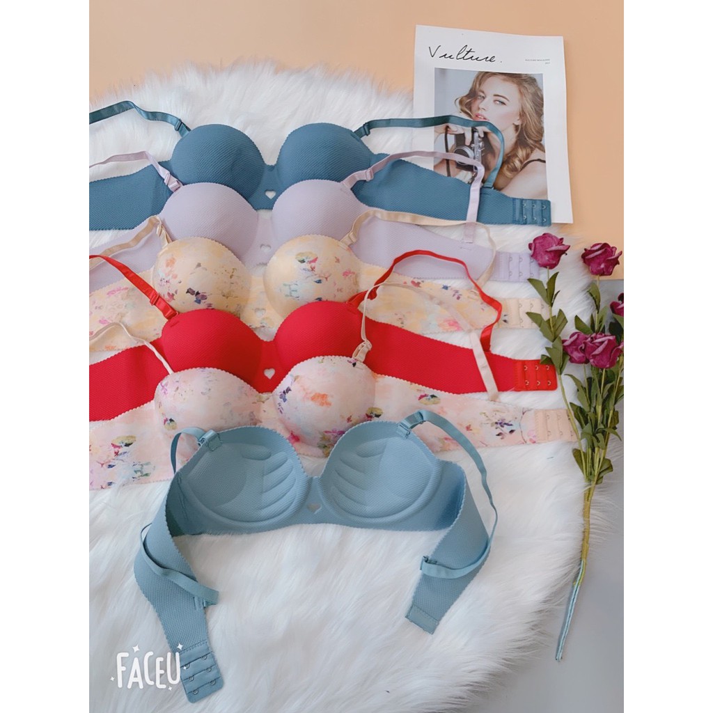 Chuyên sỉ lẻ Áo ngực su non thông hơi Quả Ngang QN06)nâng ngực vừa phải ( 2cm ) mã 28.