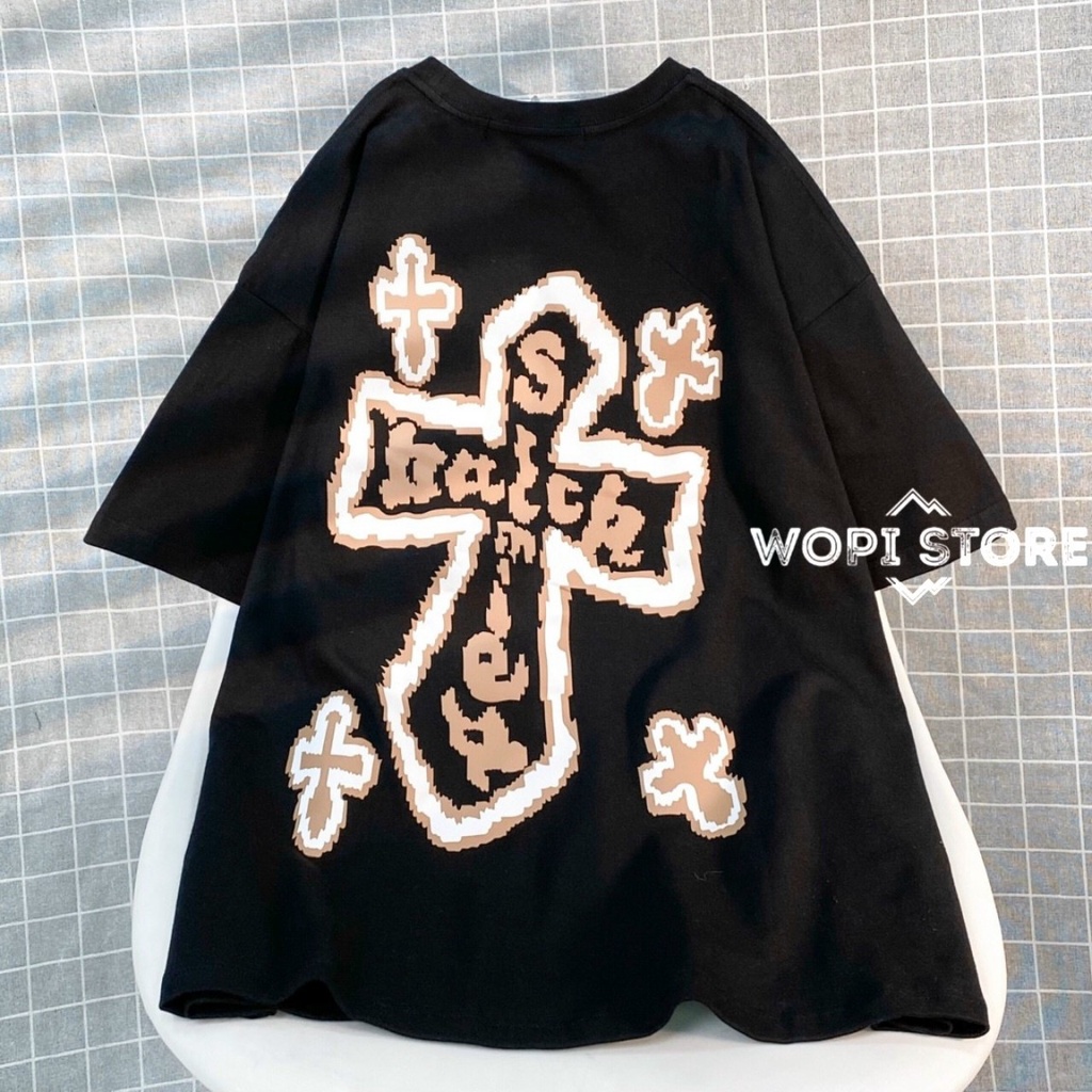 Áo Thun Tay Lỡ HAT BALTH Form Rộng Nam Nữ Style Cá Tính Phong Cách Ulzzang Unisex (Ảnh Thật/ Có Sẵn)