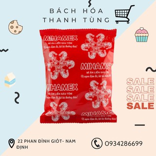 10 GÓI MÌ MIHAMEX 65g ( mì đỏ mười hai tôm)