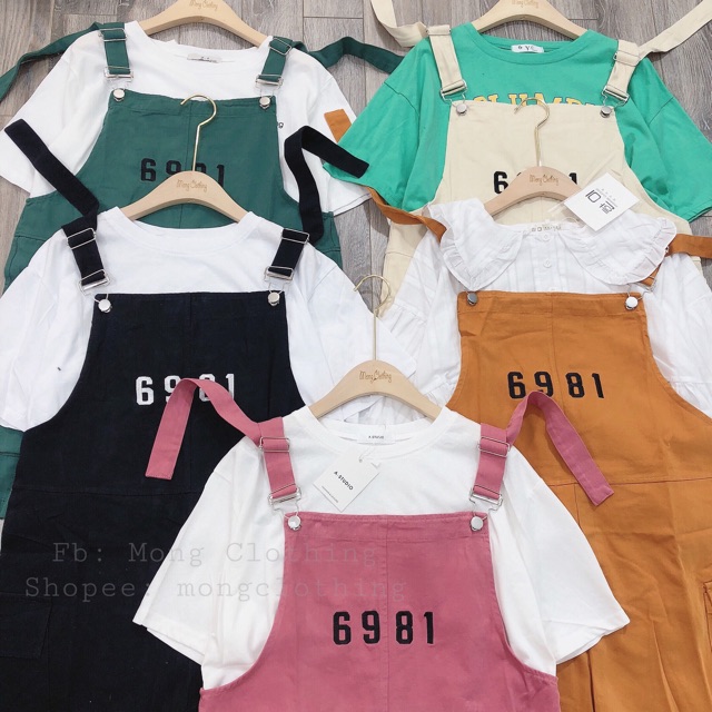 Quần yếm túi hộp thêu 6981 form to rộng (không kèm áo) | BigBuy360 - bigbuy360.vn