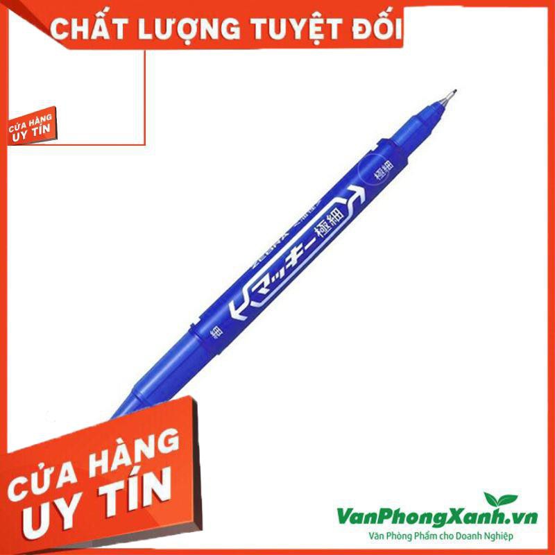 Bút Dạ Kính Zebra Mo120 Màu Xanh (10C/H)