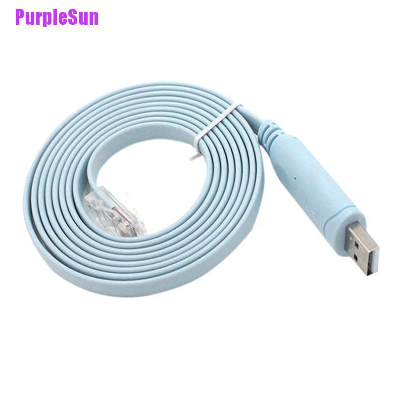 PurpleSun USB to RJ45 For Cisco USB Console Cable