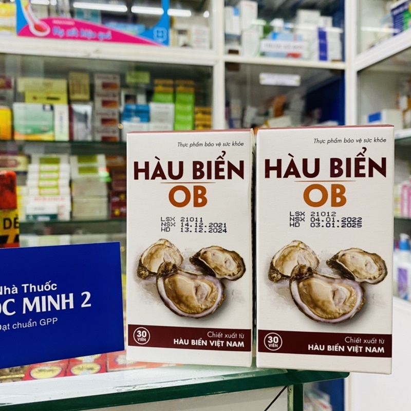 ✅ [Chính Hãng] Hàu Biển OB - Viên Uống Tăng Cường Sức Mạnh Sinh Lý Nam - Cải Thiện Yếu Sinh Lý, Xuất Tinh Sớm