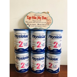 Combo 6 hộp sữa bột Physiolac Relais 2 900g