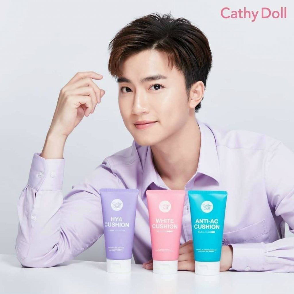 Sữa rửa mặt tạo bọt ngăn ngừa mụn Cathy Doll Cushion Facial Foam Cleanser 120ml