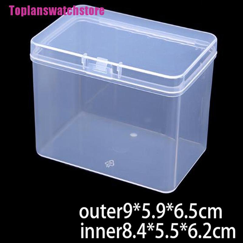 Hộp Nhựa PP Trong Suốt Đựng Chip 9 * 5.9 * 6.5cm