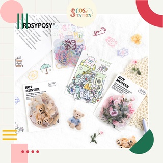 Sticker Rosy Posy cực xinh 40 miếng/set có nhiều chủ để có thể lựa chọn.