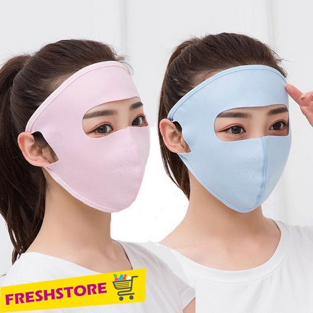 Khẩu Trang Ninja 2 Lớp Vải Cotton Thông Hơi Che Kín Mặt Chống Nắng Chống Bụi Cho Nam và Nữ Freshstore | BigBuy360 - bigbuy360.vn