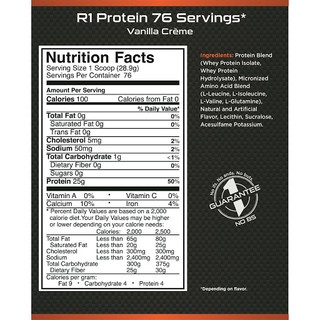 Sữa Tăng Cơ Whey Protein Rule 1 Size 5lbs