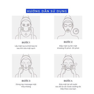 Mặt nạ HA dưỡng trắng- cấp ẩm