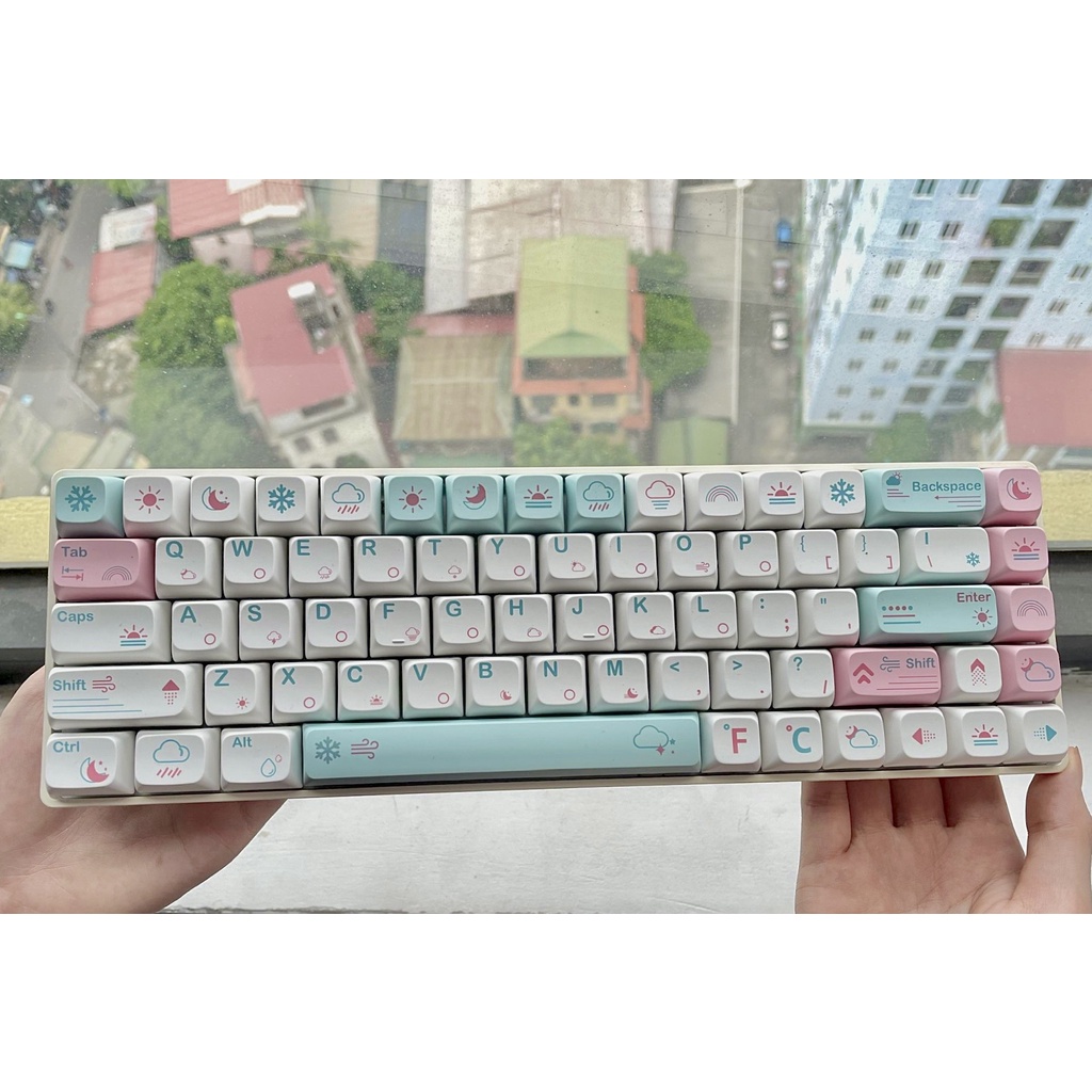 Keycap Cho Bàn Phím Cơ The Weather XDA Profile 132 Phím