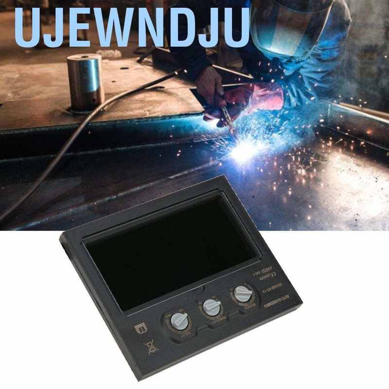 Ujewndju 600Mah Automatic Charging Darkening Lens  Solar Auto for Outdoor Welding