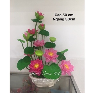 Lá sen đất sét( 1 bộ 5 lá)