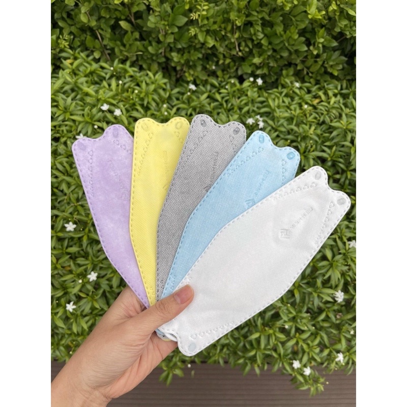 Khẩu trang y tế 4D KF94 Hàn Quốc 4 lớp kháng khuẩn túi 10 chiếc