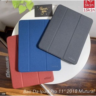 Bao da Mutural cho iPad Air/ Air2 /Pro 9.7/ 9.7 2017/ 2018- Có khe để bút ( Chính Hãng )
