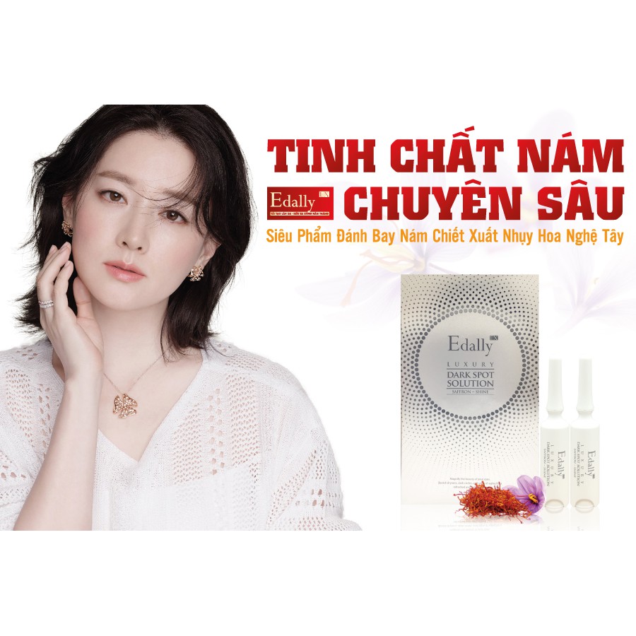 Tinh chất nám chuyên sâu Edally EX Luxury Dark Spot Solution Saffon - Shine