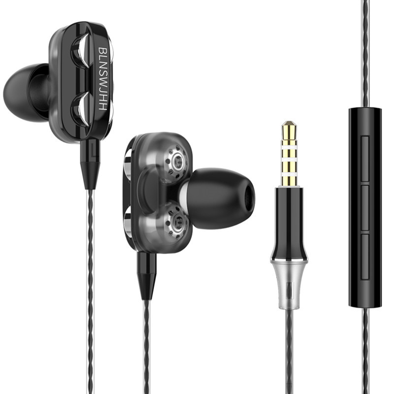 NEW Stereo Wired Earphone for Samsung Xiaomi High Bass 6D Stereo In-Ear Earphones  Earbuds Sport Earphones