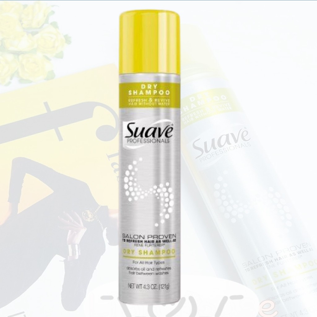 Dầu gội khô Suave Professionals Dry Shampoo 121g