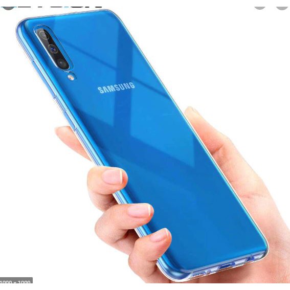 Ốp dẻo nhựa trong suốt cho Samsung A70 | BigBuy360 - bigbuy360.vn