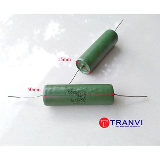 Tụ Dầu Nga 1mF-250V-Bộ 2 Cái