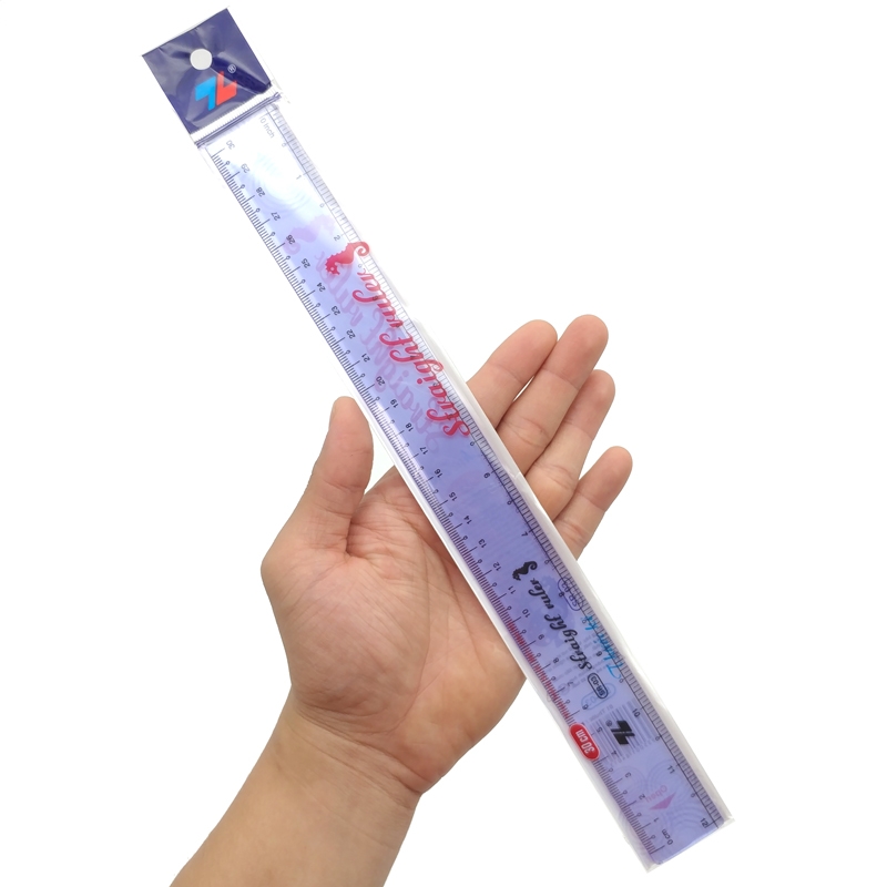 Thước Thẳng 30cm SR-03 - Màu Tím