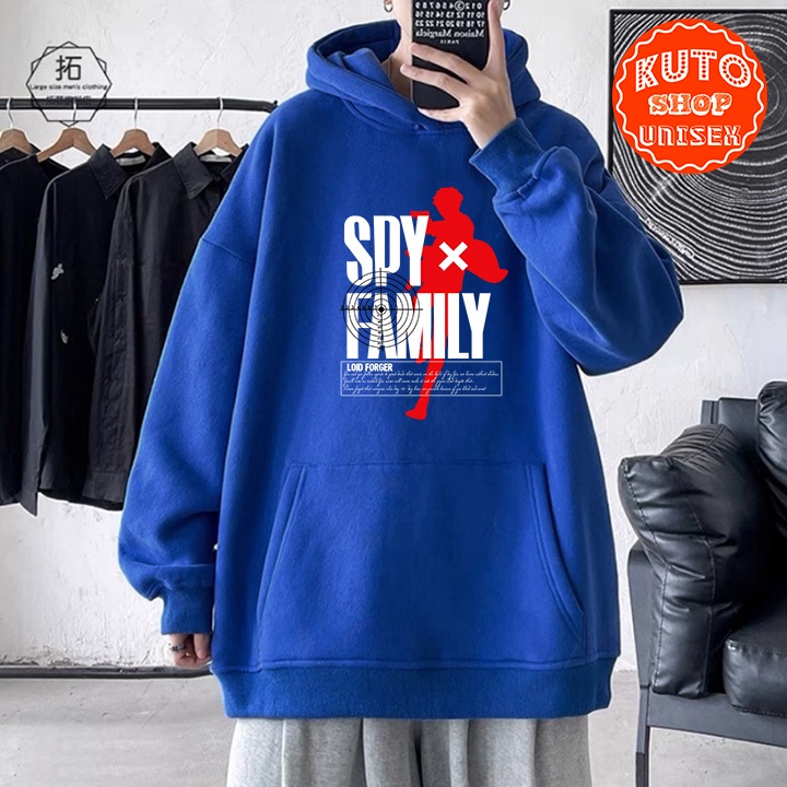 ÁO HOODIE SPYxFAMILY - In Pet Siêu Bền Siêu Đẹp - Full Size Full Màu