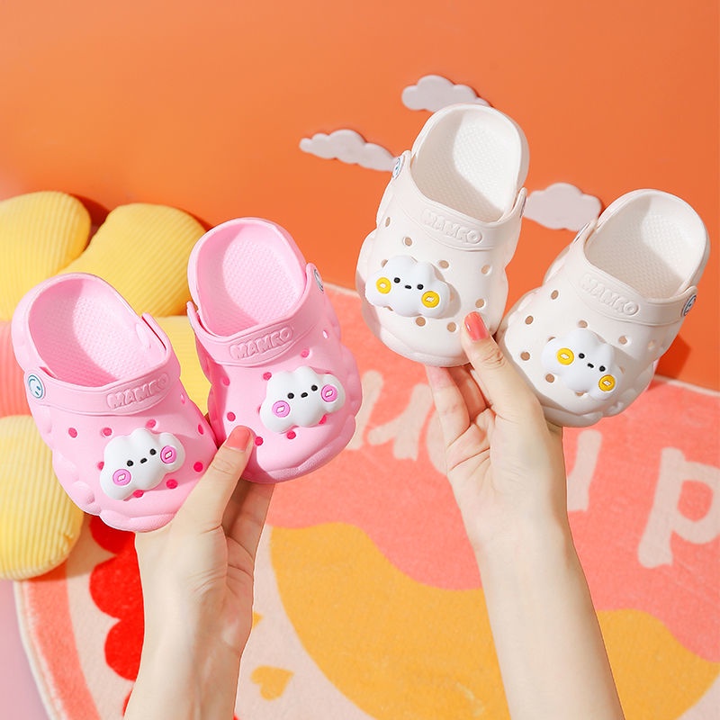 Oeggeo shop Giày Đế Bằng Đi Biển Ngoài Trời Cho Trẻ Em