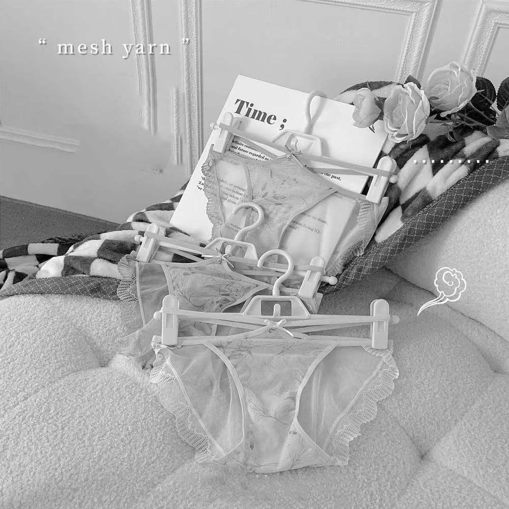 OCEANMAP Quần Lót Lưới In Họa Tiết Quyến Rũ Dành Cho Nữ