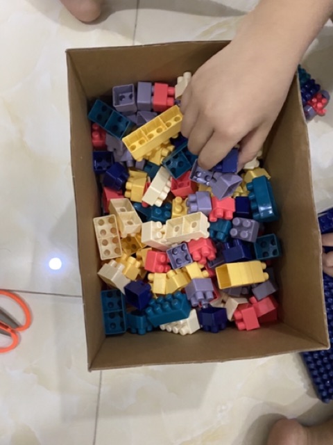 BỘ TRÒ CHƠI LEGO 520 CHI TIẾT NHỰA ABS AN TOÀN