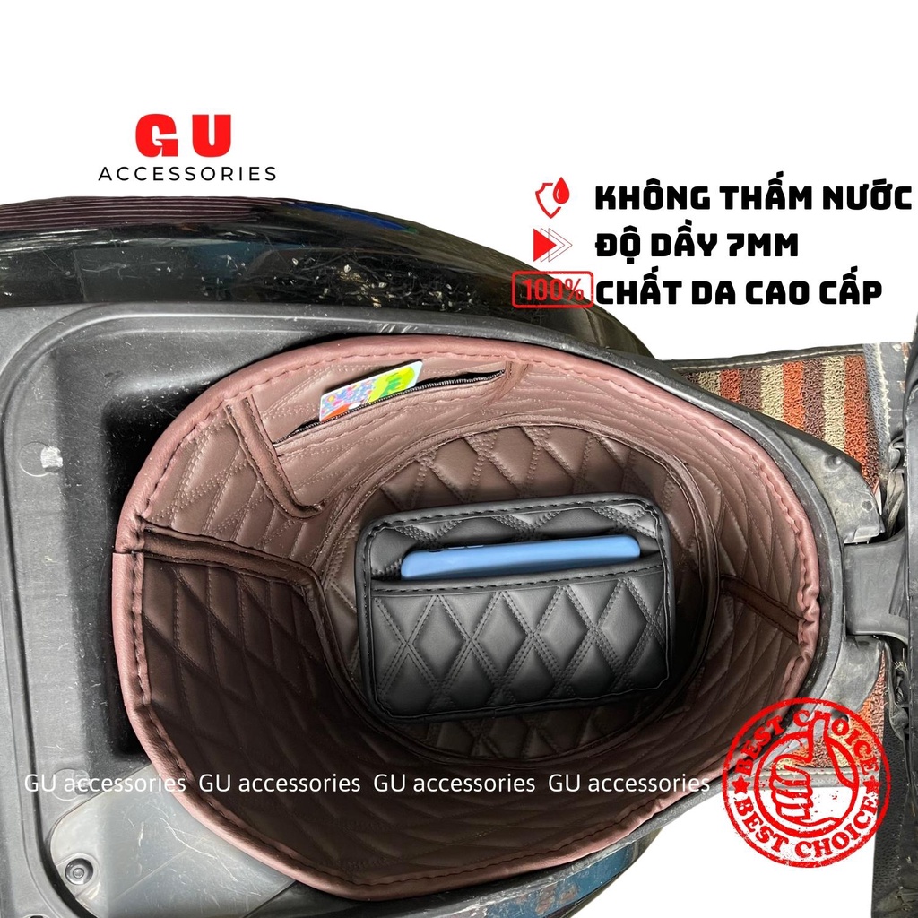 Lót cốp xe máy HONDA SH VN 125i 150i 160i 300i 350i SH NHẬP SH MODE thiết kế có túi để giấy tờ tiện dụng hàng cao cấp GU