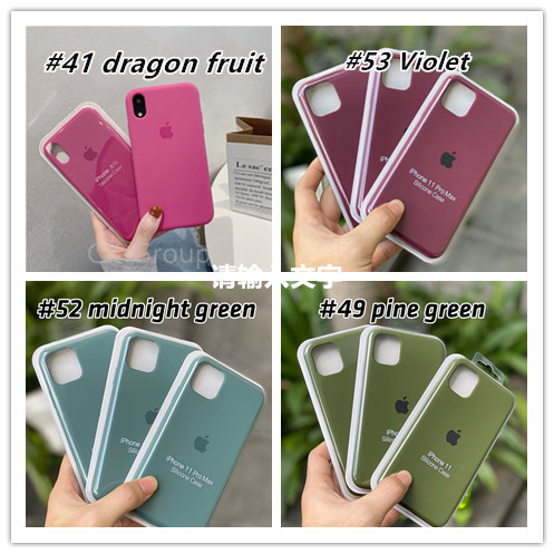 Đã nâng cấp Bảo hiểm đầy đủ Ốp lưng silicone iphone Sẵn sàng Bao da Ốp lưng Iphone Ốp lưng Silicone Original Liquid Case iPhone SE2 2020 iPhone 6s 7Plus 8Plus IPX Xr XS MAX 11Pro MAX Vỏ iPhone XR Ốp lưng silicon lỏng Vỏ iPhone cho iPhone 11 Pro