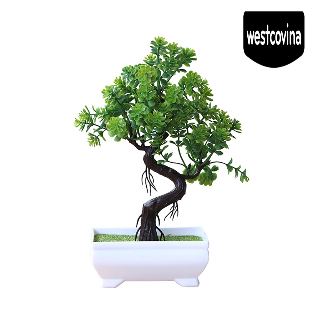 [Hot]☀ Chậu Cây Bonsai Giả Trang Trí Bàn Làm Việc