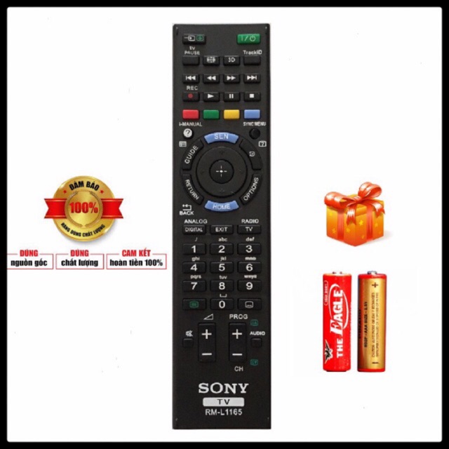 Điều khiển Ti vi SONY 1165( LED và LCD )