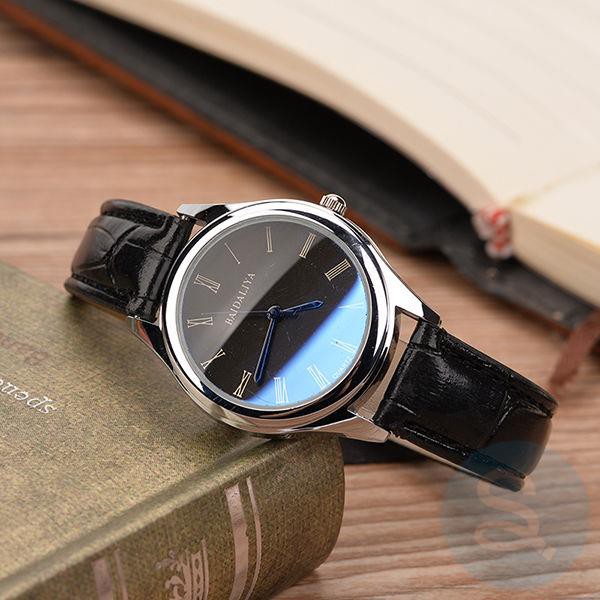 ✠Korean version of simple blue light watch male fashion trend business watch female student Korean version of simple male and female couple watch