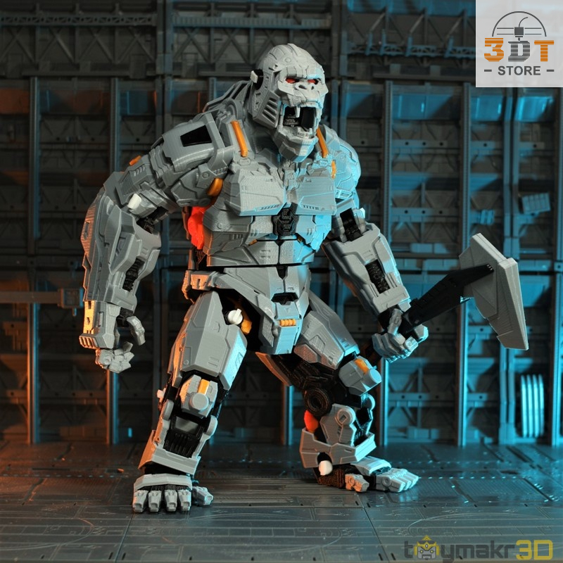 Mô hình Mecha King Kong in 3D