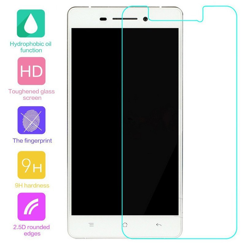 Set 2 kính cường lực bảo vệ màn hình điện thoại OPPO F3 R9 R7 R9S R11 R7S Plus F5
