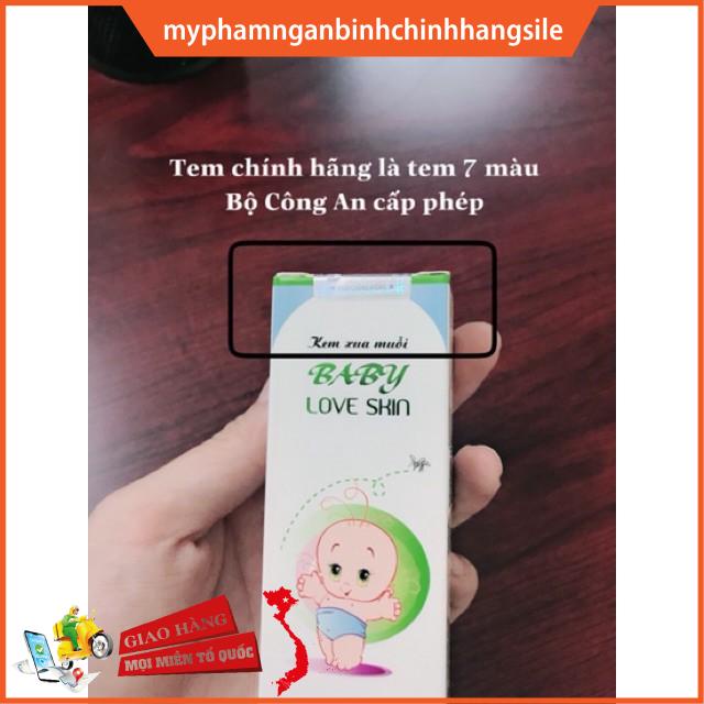 Kem Xua Muỗi Baby Love Skin, Kem Muỗi Ngân Bình, mới Hàng Mới Cập Nhập