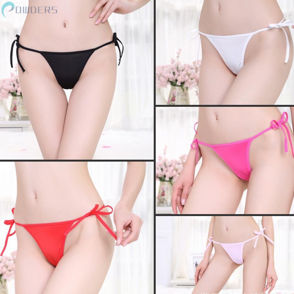Quần Lót Lưng Thấp Chất Liệu Thoáng Khí Thiết Kế Quyến Rũ Cho Phái Nữ