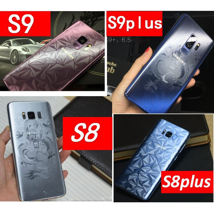 skin dán lưng 3D samsung S7 , S7 edge , S8 , S8 plus , S9 , S9 plus.