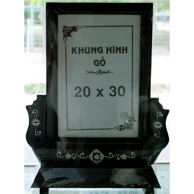 khung thờ gỗ