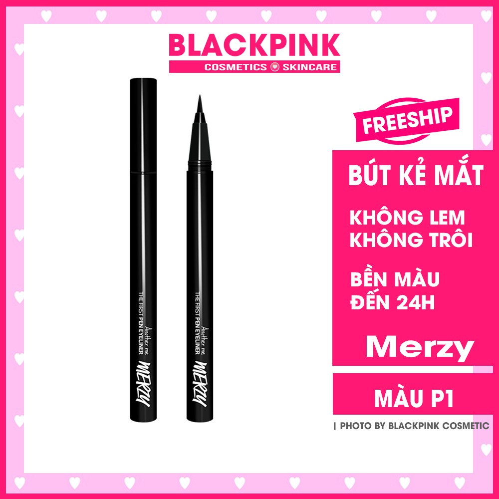 Bút kẻ mắt Merzy Another Me The First Pen Eyeliner - Không lem, không trôi, không thấm nước