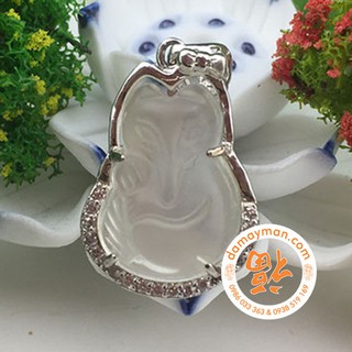 Hồ ly lưu ly trắng may mắn tình duyên