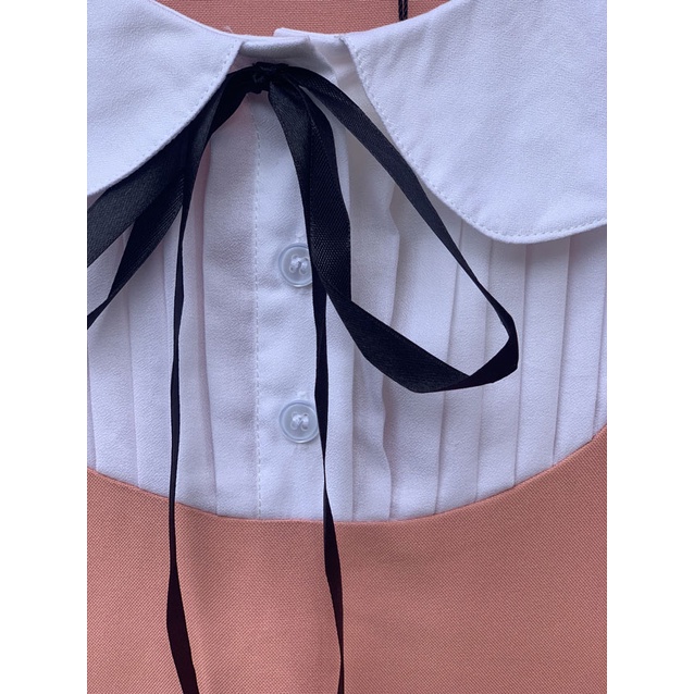 [HANNA]Đầm bầu công sở cao cấp dễ thương cho mẹ trẻ CÓ 3 SIZE TỪ 40-80kg vải 1 lớp cao cấp mềm mát không xù có túi