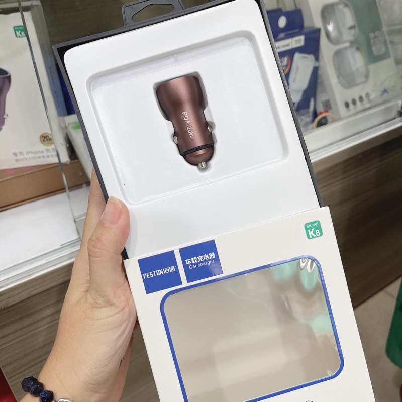 sạc xe cổng type C chuẩn sạc nhanh 20w