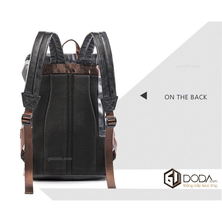 Balo Da Nam - Balo Da Hàn Quốc GU6605 w9830 Chất Liệu Da Cao Cấp Chống Nước Thời Trang 2019