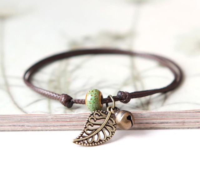 Vòng gốm hình lá G01 | BigBuy360 - bigbuy360.vn