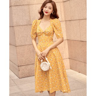OLV - Đầm hoa Craspedia Fleur Dress